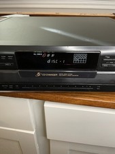 Sony CDP-C350Z 5-Disc CD Changer Player - Black, Tested, Working