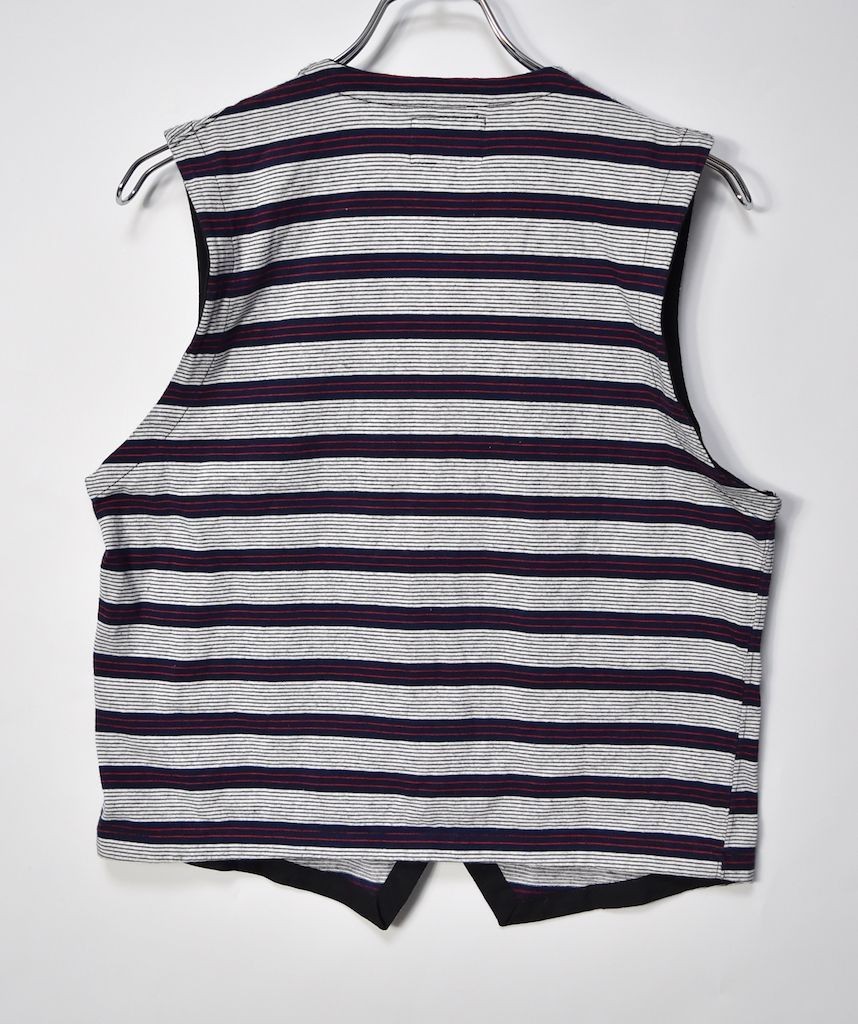 Engineered Garments Cotton Polyester Border Vest … - image 2