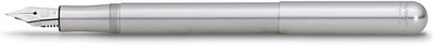 Kaweco LILIPUT Füllhalter Silber I Exklusiver Aluminium Füllfederhalter für Tint