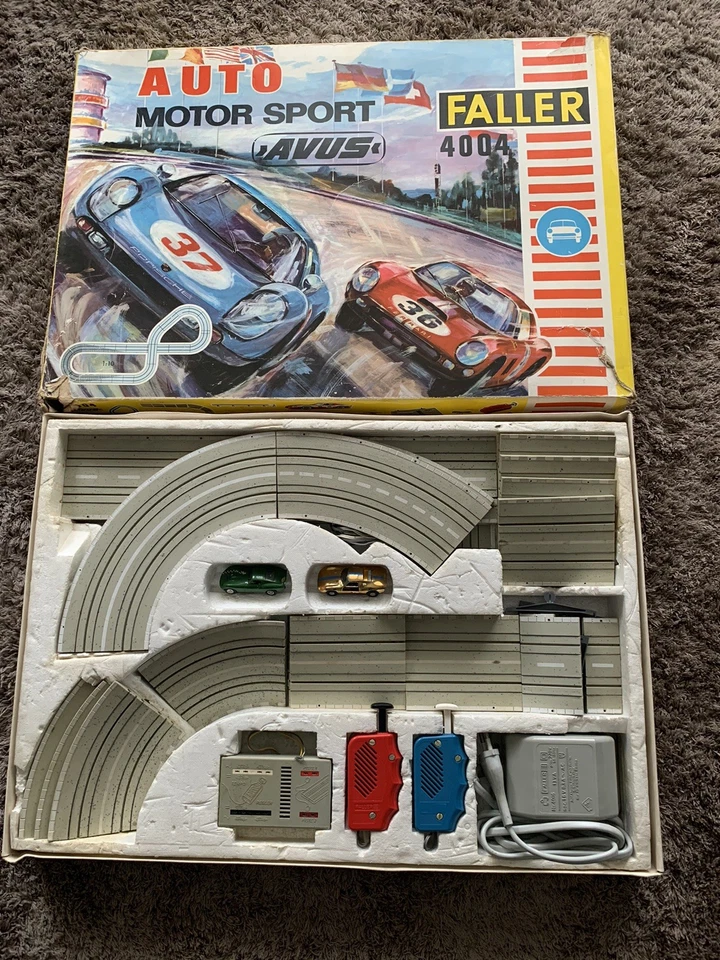 Faller  AMS  Bahn  4004  Avus  noch aus  dem  Jahr  1968   !!!!!!!!!!! - Bild 2 von 4