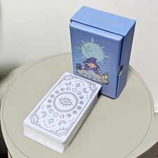 Funny Hand Drawn 78 Card Tarot Deck 350GSM Embossed Cardstock in Rigid Box