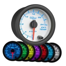 White 7 Color 2400f Exhaust Temp Egt Gauge Kit 2-116 52mm Includes 18 White 7 Color 2400f Exhaust Temp Egt Gauge Kit 2-116 52mm Includes 18
