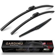 Front and Rear Windshield Wiper Blades, 3 Pcs Front and 2015-2021 For Lexus NX