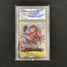 One Piece TCG Monkey.D.Luffy Illustration Box Vol.3 Promo OP07-109 ACE 10