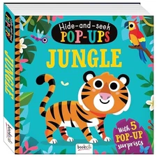 Jungle: Hide-and-Seek Pop-Ups Book The Fast Free Shipping