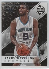 2015-16 Panini Limited Spotlight Silver 49/49 Aaron Harrison #153 2r7
