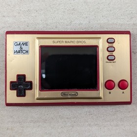 Nintendo Game & Watch Super Mario Bros Handheld Console HXA-001 Color Tested