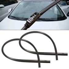 2pz Tergicristallo Auto Universale 24′′ 6mm Senza Telaio Spazzola Ricarica Bordo Gomma