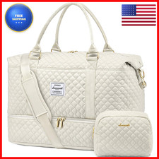 Lovevook Travel Duffle Bag Weekender Bags For Women Shoe Compartment Carry On