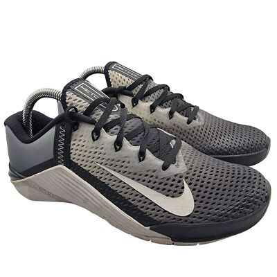 Nike Metcon Womens 10 Gray Crossfit Running Tennis Shoes DJ3073-001