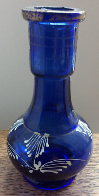 Shisha-Sockel Vintage blau Glas