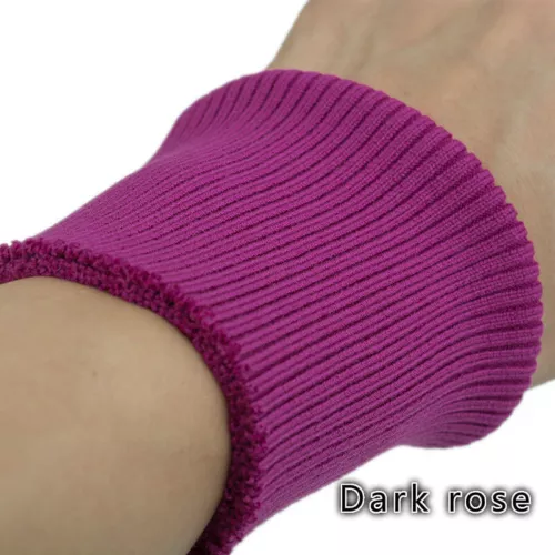Cotton Thick Stretch Knit Sweater Arms Cuff Leg Rib Jersey Ribbed Trim Fabric - Picture 55 of 60