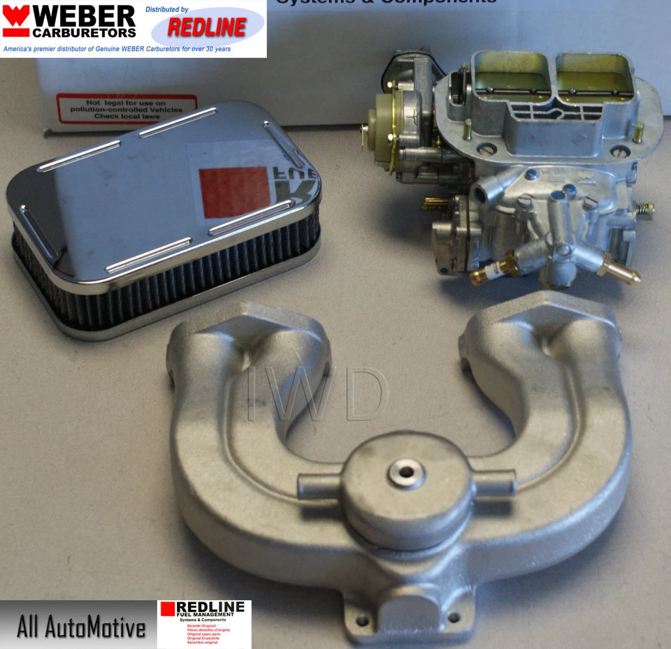 Kit Carburador Triumph Spitfire Performance Weber 1967-1980 1300cc y 1500cc Foto 3 de 4