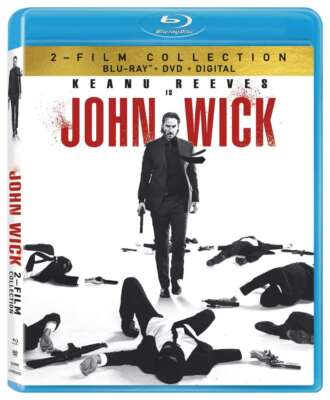 John Wick: 2-Film Collection, New DVD, Keanu Reeves,The Common,Laurence Fishburn
