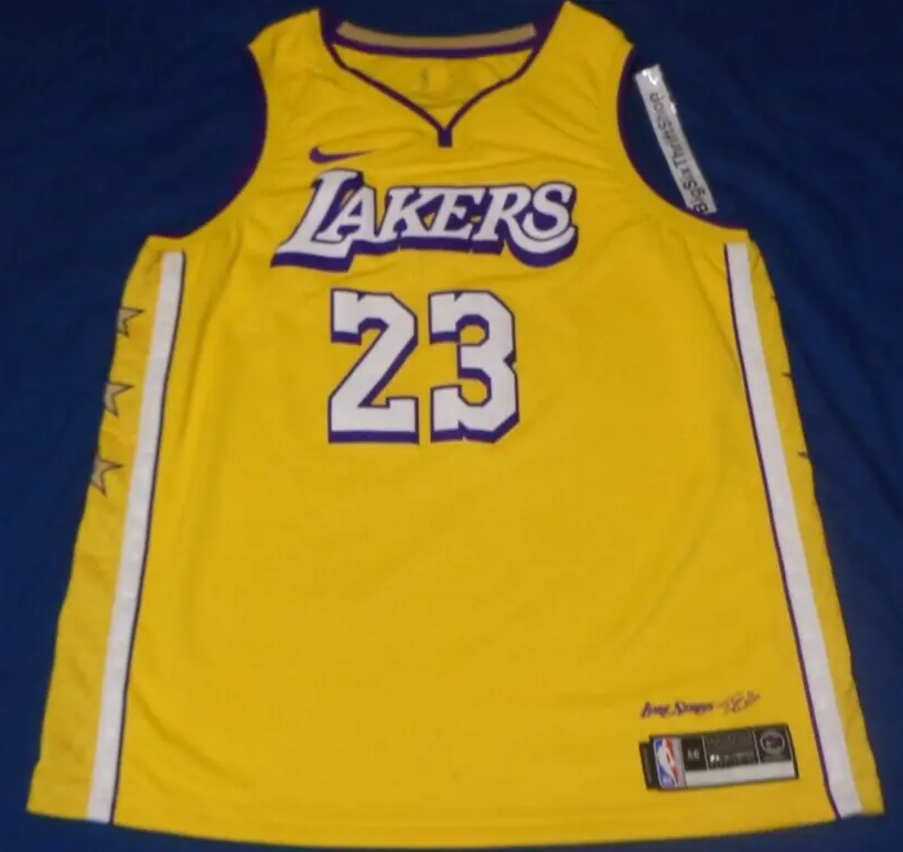 Lebron James Nike Lore Series Swingman Lakers Jersey Size 56 2XL Authentic  Mens