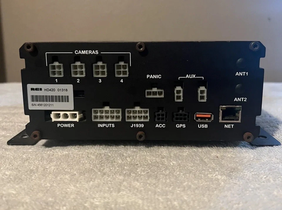 Lot of 2 REI Digital DVR With Connection Wires & 4 Cameras . - Image 4 of 4