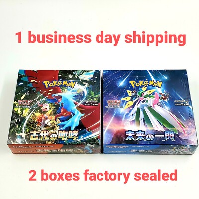 ancient roar and future flash booster box sv4K & sv4M - Pokemon TCG - Scarlet & Violet main image 0