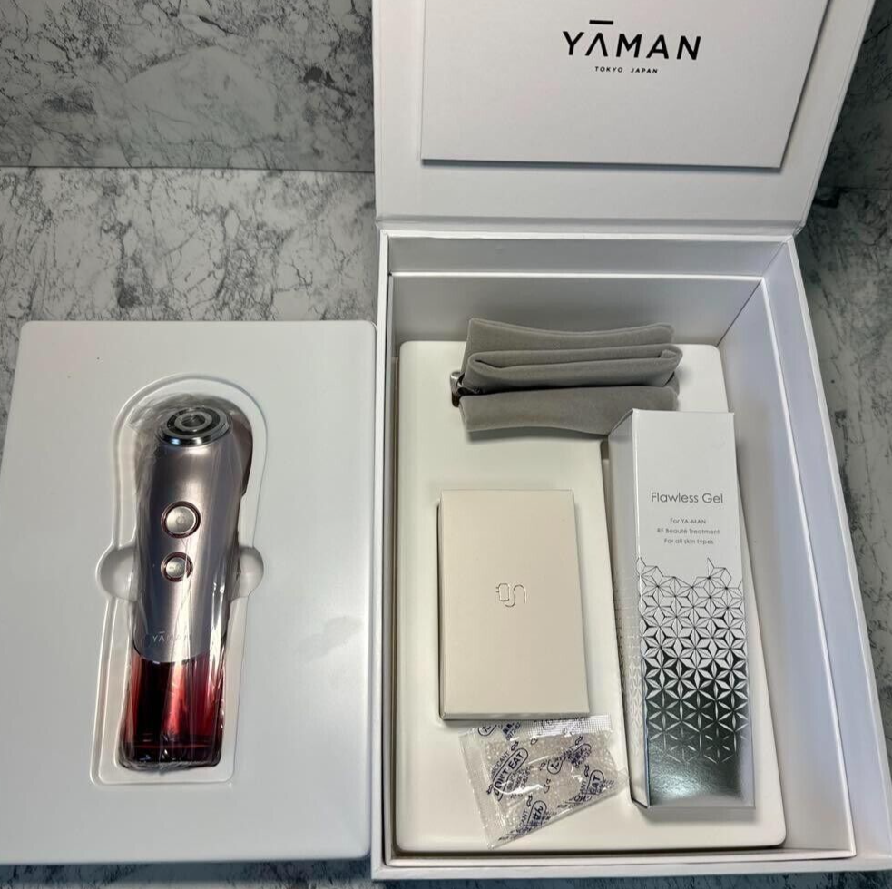 YA-MAN S10 Bloom RED RF LED Facial Massager Skin Increases YA-MAN S10 Bloom RED RF LED Facial Massager Skin Increases
