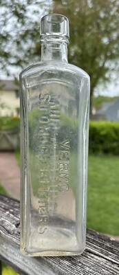 Antique Vermo Stomach Bitters Tonic & Appetizer Bottle Chicago Illinois IL