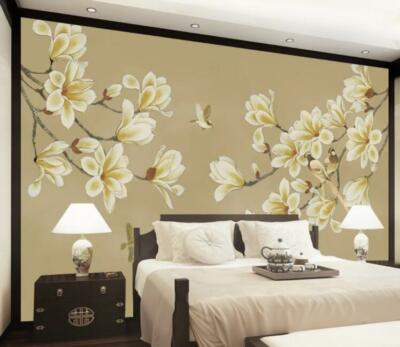3D Flower Branch 13232NA Wallpaper Wall Mural Removable Self-adhesive Fay