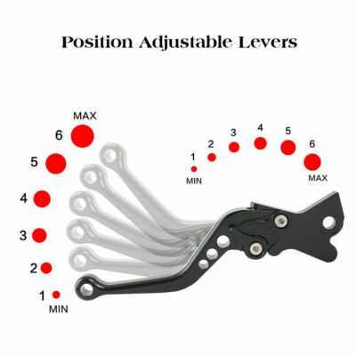 Leviers Longs CNC Or Pour Ducati Streetfighter / S 1098 (2009-2015) - Neuf