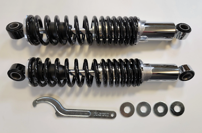 Ikon Basix 320mm Shock Absorbers for Moto Guzzi 850 T, T3, LeMans