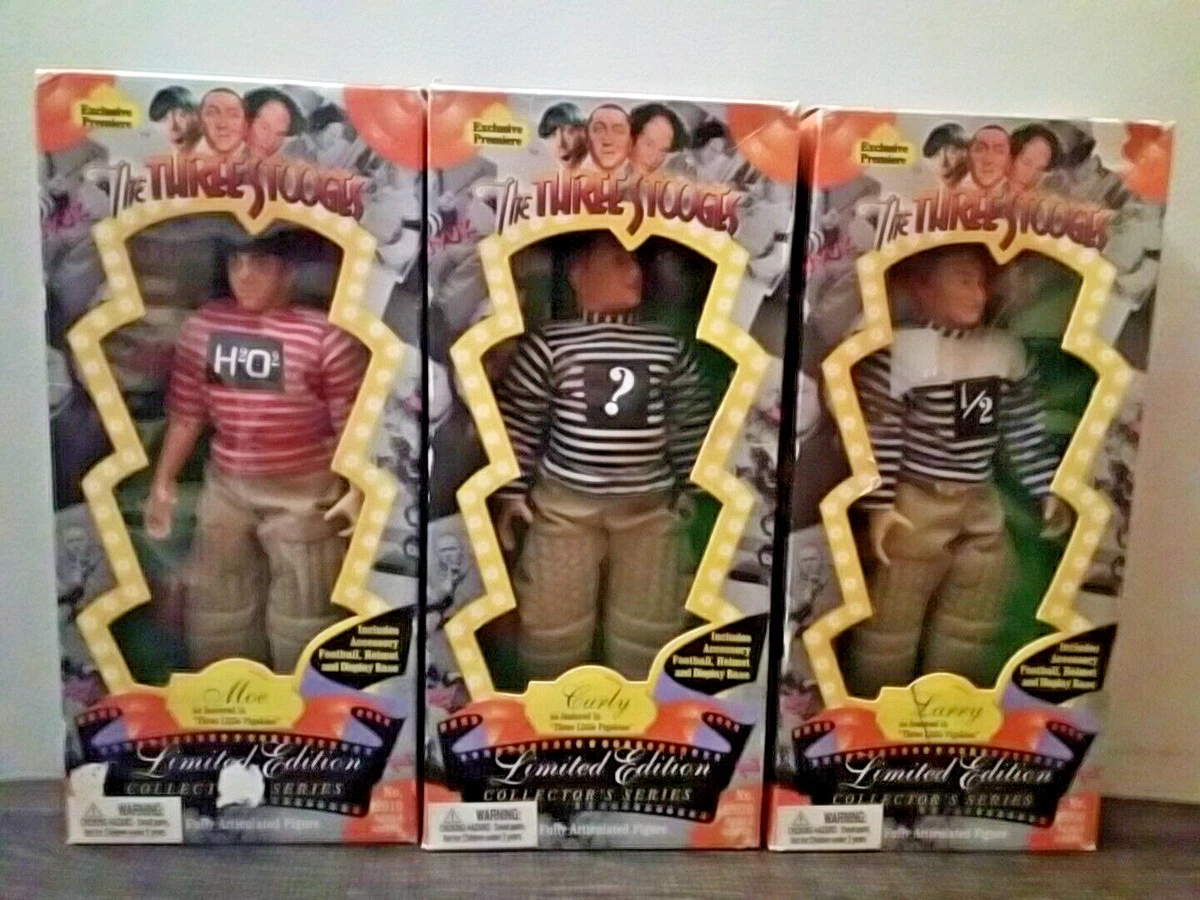 The Three Stooges Action Figures Character Toys for sale - eBay