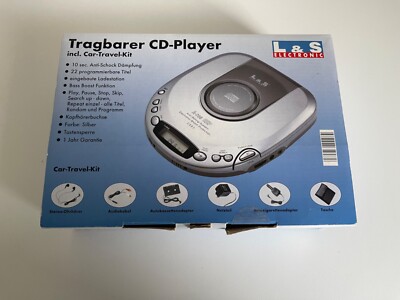 Tragbarer CD-Player L&S Electronic Discman Vintage Top Car Travel Kit 20098