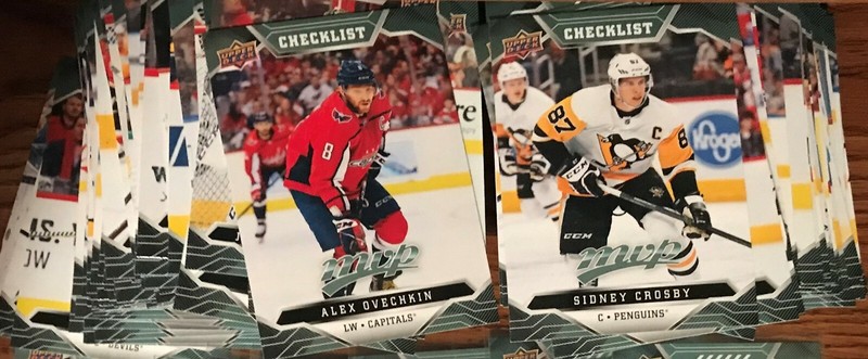 2019-20 UPPER DECK MVP COMPLETE SET 1-200 (NO SPS OR RCS) CROSBY OVECHKIN CL