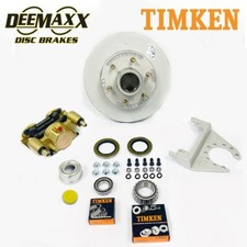 Deemaxx Pro 5200 Lbs. Trailer Axle Gold Finish Disc Brake Kit Deemaxx Pro 5200 Lbs. Trailer Axle Gold Finish Disc Brake Kit
