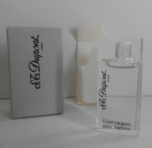 Miniature de parfum Essence pure de St Dupont pour homme EDT 5 ml plein +boite - Photo 1/1