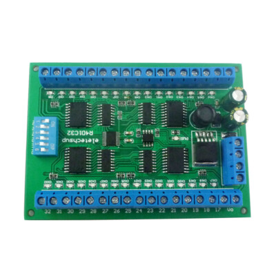 DC 12V 32Ch RS485 Modbus RTU Multifunction Relay Module PLC IO Expanding Board