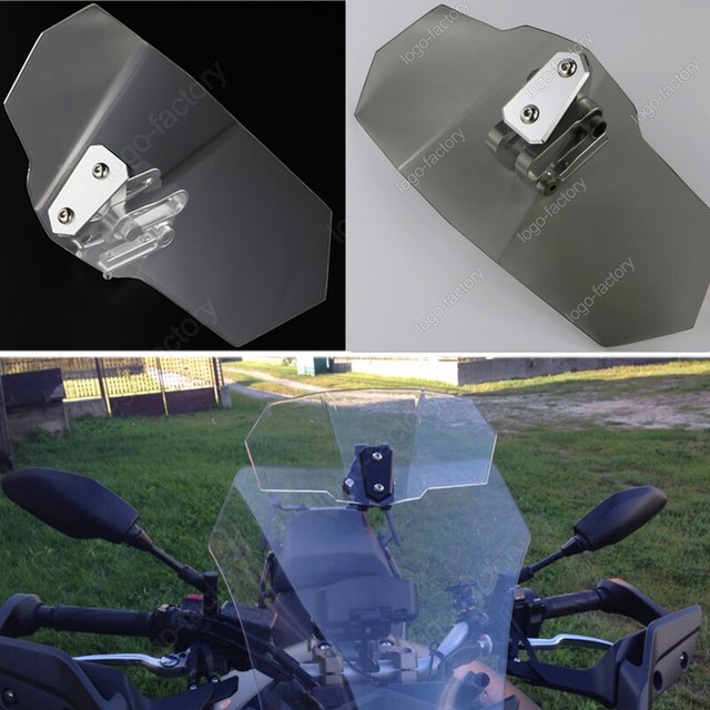 Windshield Spoiler Wind Screen Deflector Smoke For BMW R1100S R1150GS