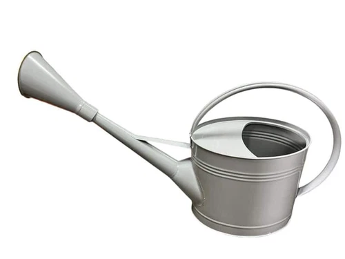 9 L Heavy Duty Painted Galvanized Watering Can Grey Color-Brand New - Picture 3 of 4
