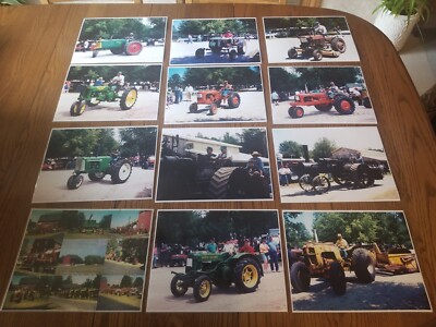 Vintage Farm Equipment Tractors Antique Photograph Lot 8x10. 90 plus. S1