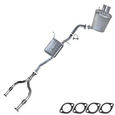 Y Pipe Back Exhaust System Kit fits: 2005-2006 Infiniti G35X sedan AWD