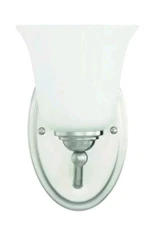 Park Harbor 6" Pendant Brushed Nickel Light Fixture PHFVL1041BN Retired New