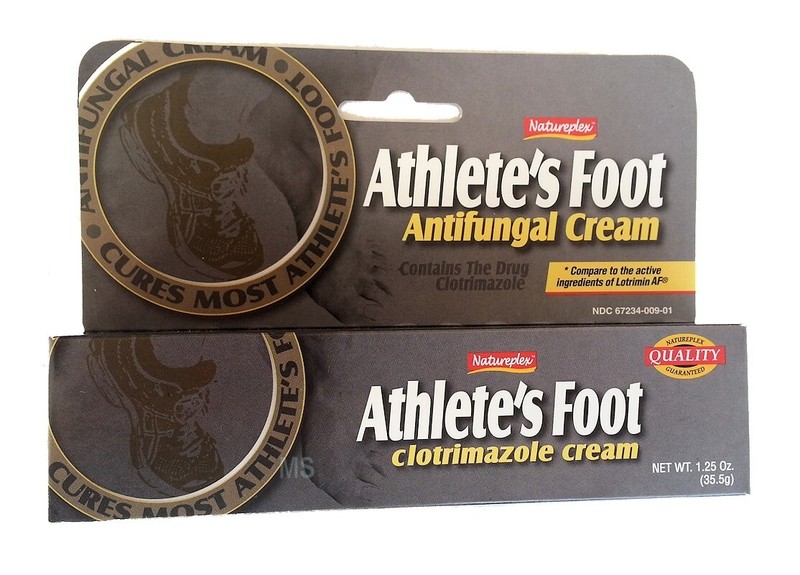 Natureplex Athlete's Foot Antifungal Cream Cure Pain Nails Itching 1.25oz 1 Tube