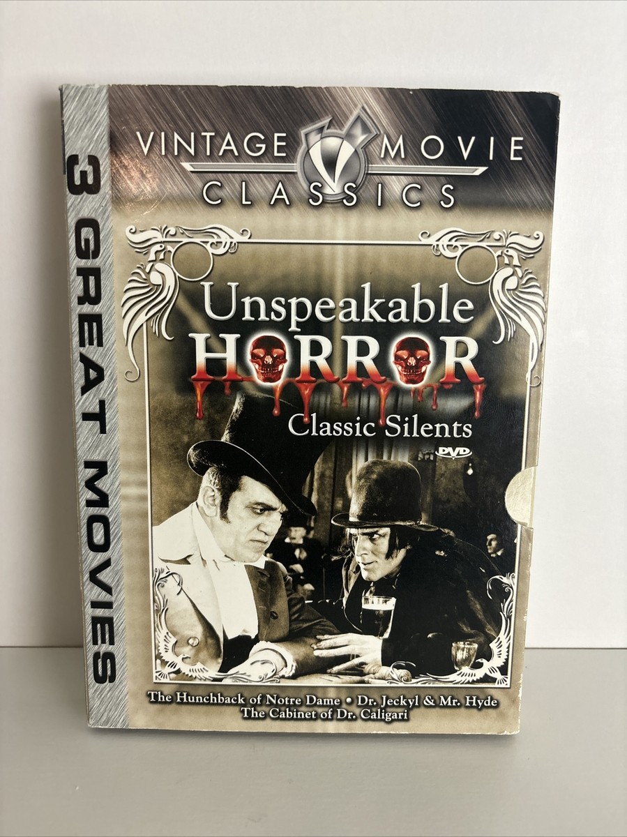 「silent」DVD-BOX Unspeakable Horror Silent Movie Classics - Hunchback Of NT, Dr