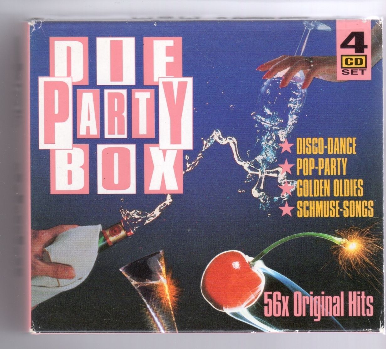 (HA154) Various Artists, Die Party Box - 1992 Boxset CD