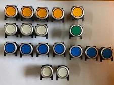 Lot of 6 eao 61-8470.12 & 61-1100.0 or 61-1200.0 Push Button **Read Note**