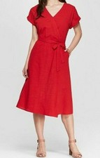 universal thread red dress