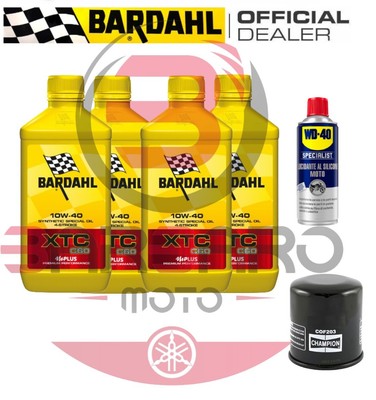 KAWASAKI Z1000 Z 1000 BARDAHL XTC OIL CUTTING KIT 100% 10w40 + 2019 FILTER 