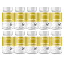 LeanBiome Weight Loss Support - 10 Bottles 600 Capsules