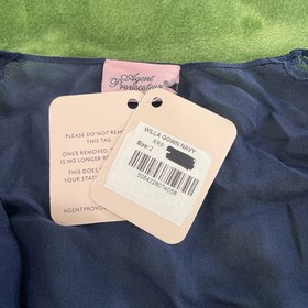 Agent Provocateur Willa Gown Navy Size 2