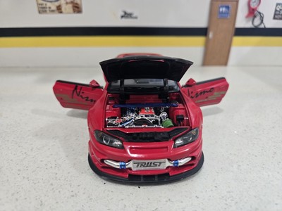 Kentoys Extreme Tuner 1:24 Scale Diecast Car Nissan Silvia S15 Red