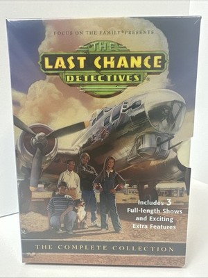 Last Chance Detectives   Complete DVD Collection | Focus On The Family | Sealed