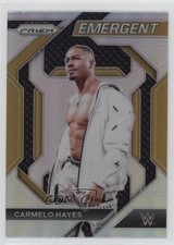 2024 Panini Prizm WWE Emergent Silver Prizm Carmelo Hayes #10 1co7