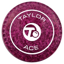 Taylor ACE Bowls Raspberry Ripple - Set of 4, Heavy, Size 2, Progrip