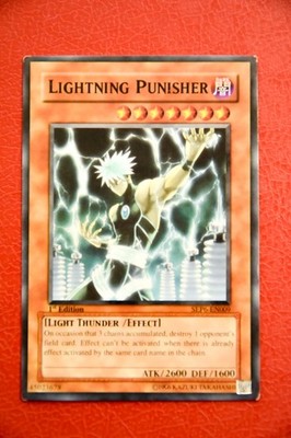 Lightning Punisher 1ST EDITION M SEP6-EN009  Yu-Gi-Oh! 115